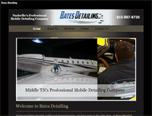 Tablet Screenshot of batesdetailing.com